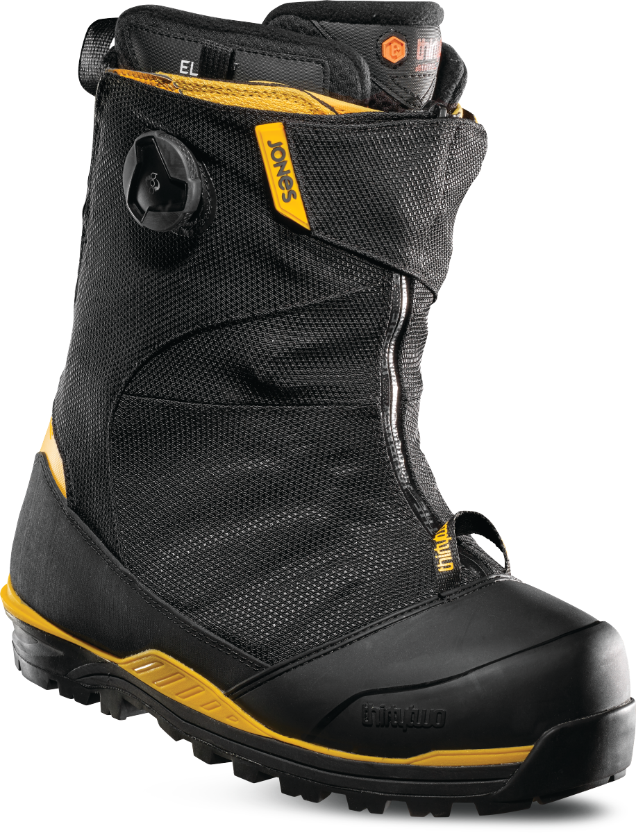 Купить ботинки для сноуборда THIRTYTWO Jones Mtb 18-19 black/yellow соскидкой в официальном интернет магазине ThirtyTwosnow.ru с доставкой поРоссии.